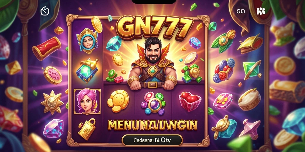 Tampilan permainan Slot GN777 yang seru dan penuh warna.